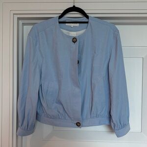 Zara Sky Blue Women's Blazer